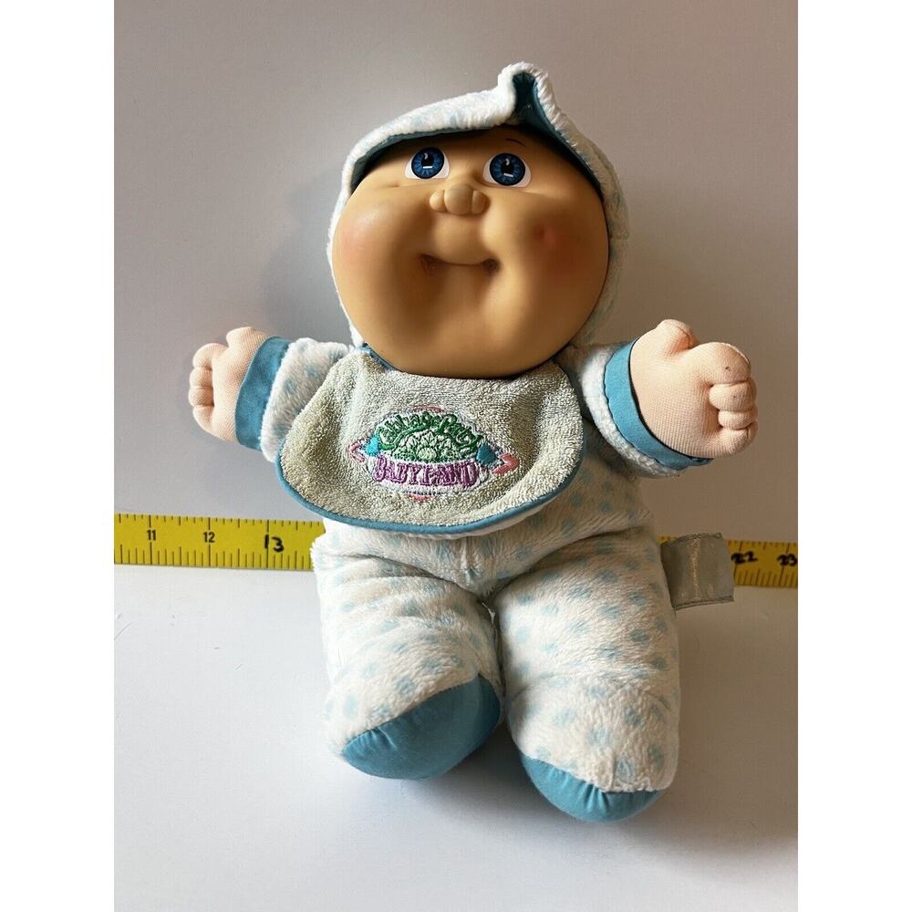 Cabbage Patch Babyland Exclusive Baby Boy Vintage 1988 Xavier Roberts Blue Polka